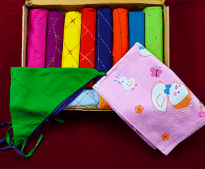 ১০ পিস-বেবি কাঁথা গিফট বক্স