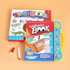 Rechargeable Intelligence StudyBook Education Touch Reading Book